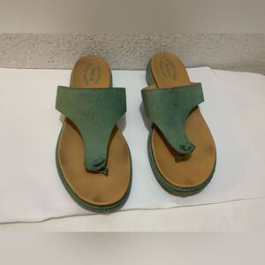 Kork Ease Sandals "Lil"  10 Turquoise Cayma